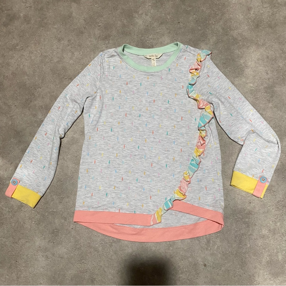 Girls Matilda Jane Dream Chasers Wish On a Star Sweatshirt Size 10 - Picture 1 of 2